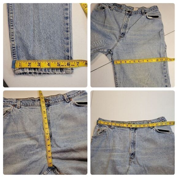 Levi's 9922 Vintage 90's Orange Tab Women's Plus Size 18 Long Flawed - Picture 13 of 15